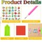 30 Pcs Diamond Painting Magnets Spring Diamond Art Magnet Kits
